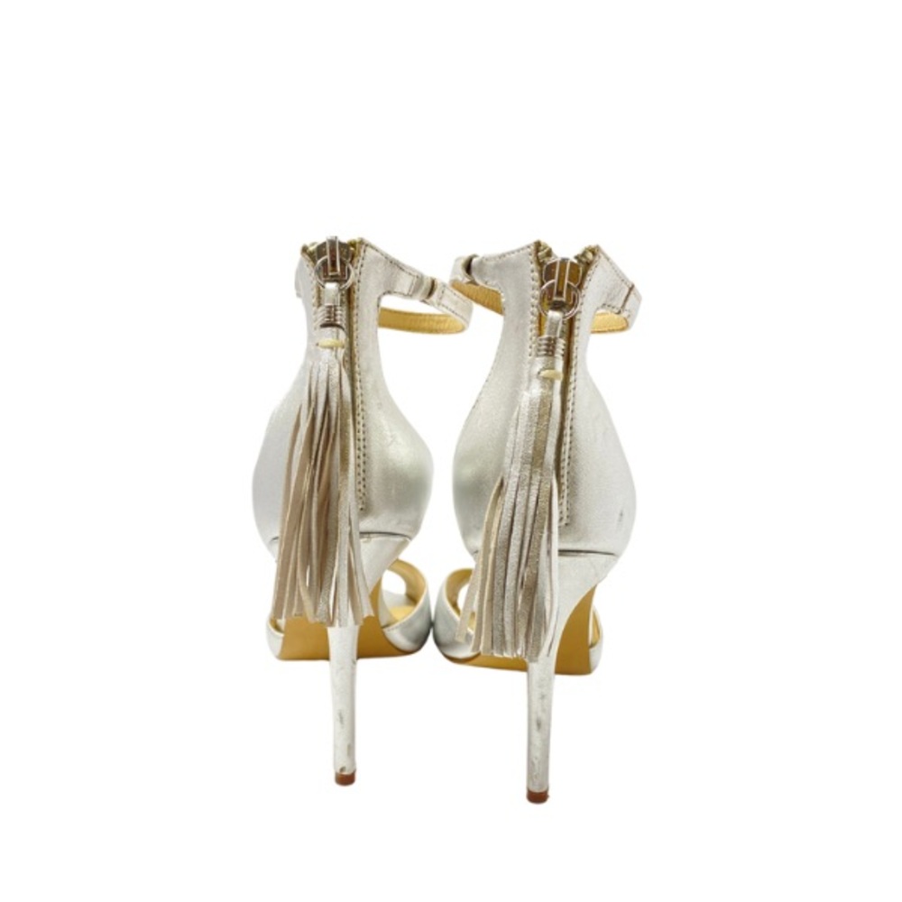 Botkier Anna Elegant Silver High Heel Sandals - Picture 2 of 6